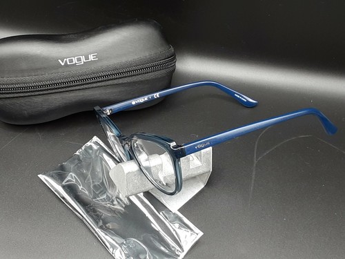 VOGUE VO5291 2764 Transparent Blue Blue Demo Lens 51 mm Women's Eyeglasses - Picture 2 of 3