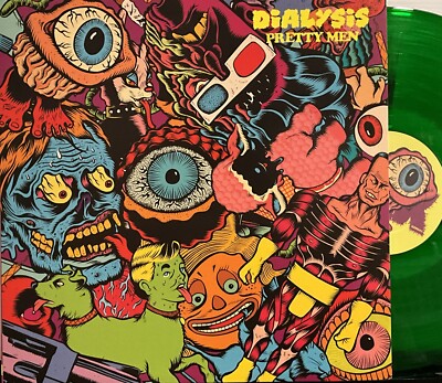 Dialysis   Pretty Men LP 2017 Hex Records   HXR041 [Green Vinyl] NM/NM
