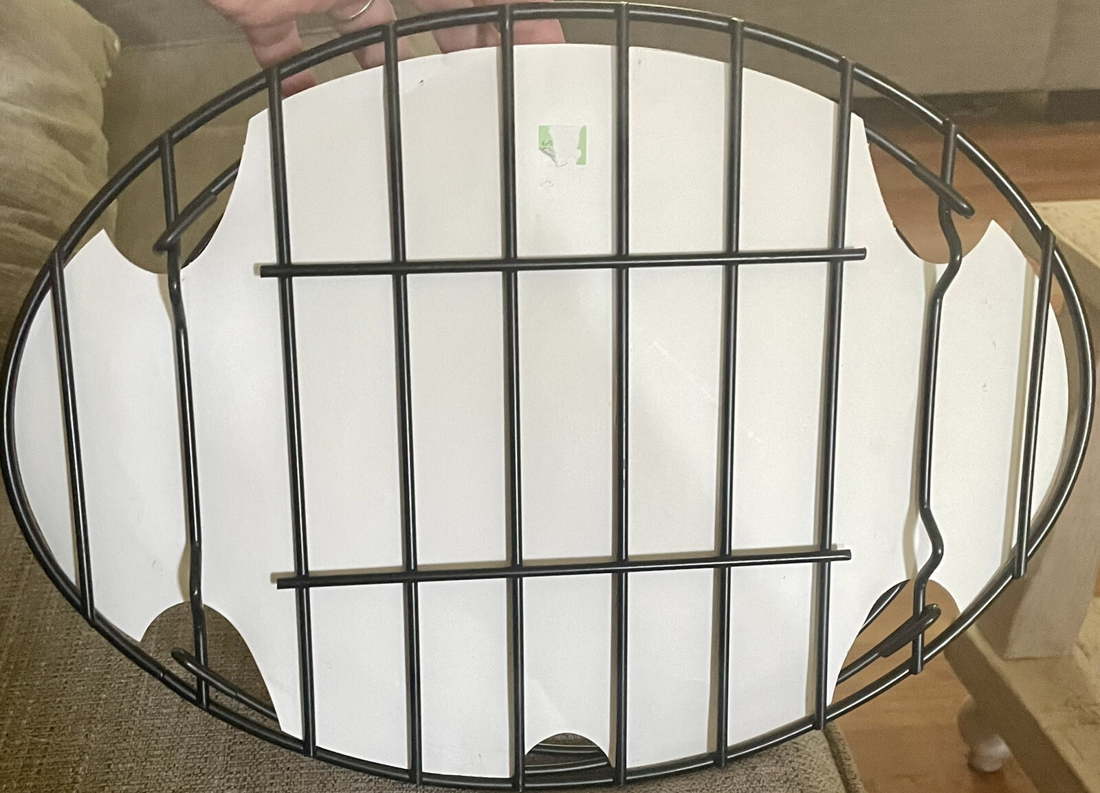 The Turkey Lifter Roasting Rack Up to 30 Lb Poultry Kitchen Utensil