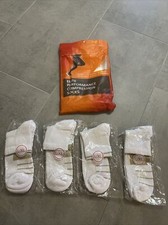 Elite performance compression socks 4 pairs L/XL