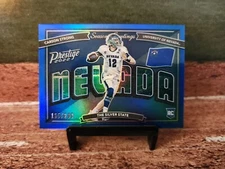 2022 Panini Prestige Carson Strong Seasons Greetings #SG-6 RC Blue SP /299