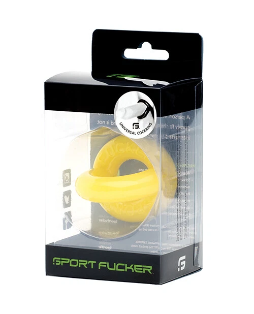 Silicone Yellow Penis Ring Sex Toys for sale