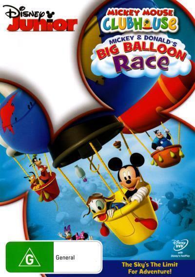 Watch Mickey Mouse Clubhouse Season 1 Episode 4 - Donald's Big Balloon Race  Online Now