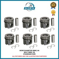 Land Rover Discovery Range Rover 3.0 Diesel Kolben 306DT 84MM - 6 StüCk