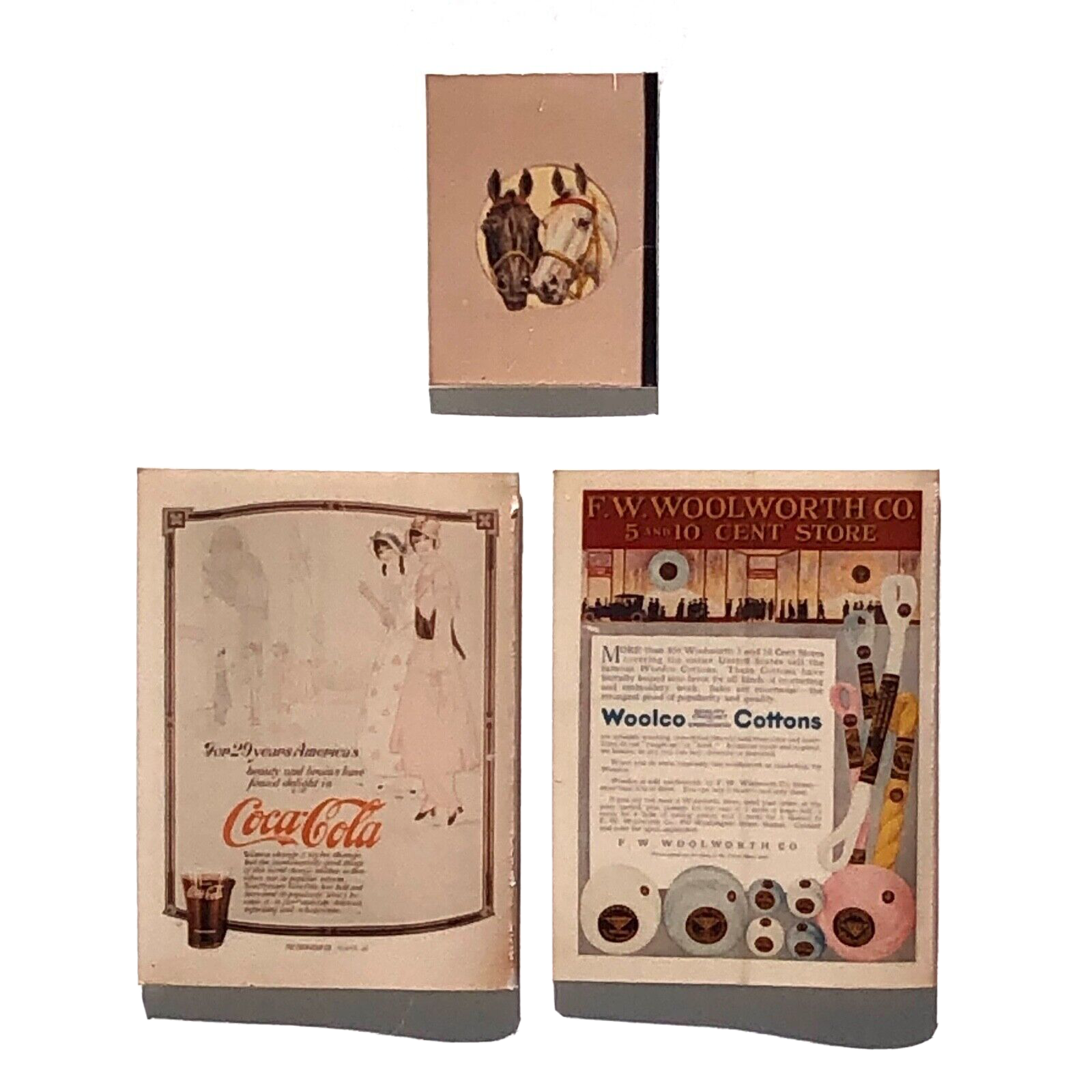 dollhouse miniature magazines book 1910s The Modern Priscilla and Black Beauty eBay