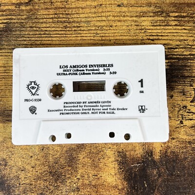 Los Amigos Invisibles Sexy Ultra-Funk PROMO Cassette Single CASSETE ONLY