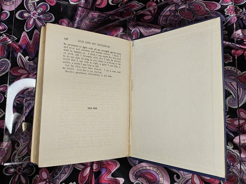GOD AND MY NEIGHBOR Blatchford HC Rare Antique Atheist Socialist Book 1914 - Picture 21 of 22