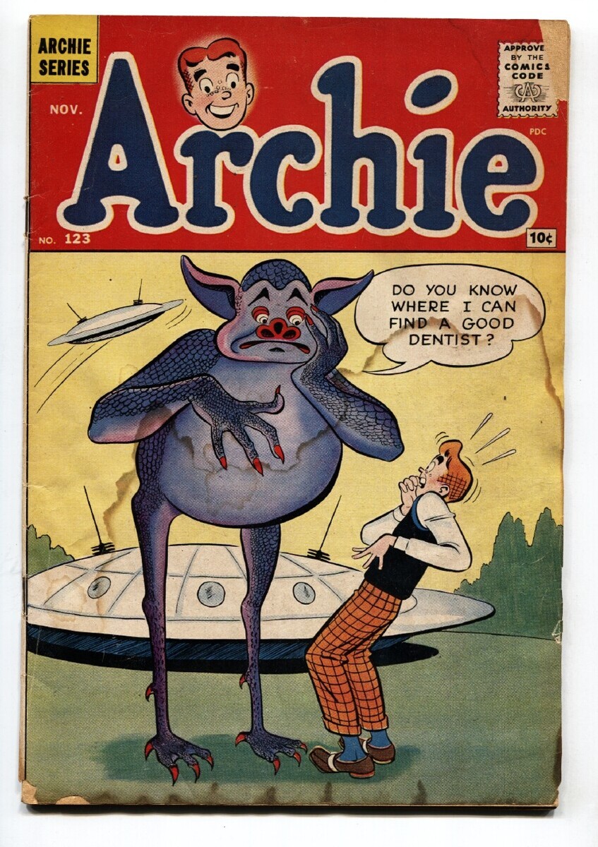 Archie #123 1961 - Archie -FR/G - Comic Book | eBay