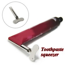 Stainless Steel Tube Toothpaste Squeezer Key Dispenser Wringer Easy Squeeze  