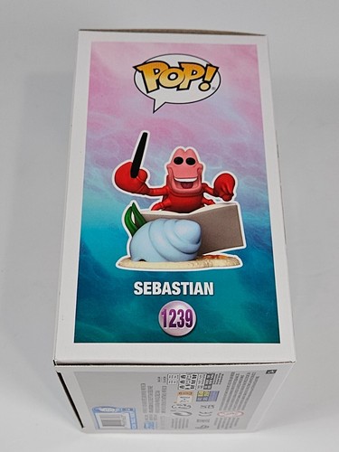 CONDUCTOR SEBASTIAN FUNKO POP FIGURE DISNEY THE LITTLE MERMAID CRAB 2022 #1239 - Picture 9 of 11