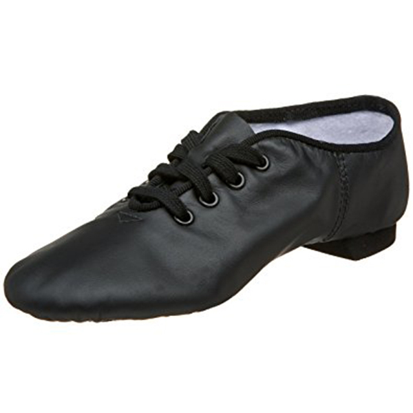 Capezio CG02C Child 11M (Fits Toddler Black Lace Up Split