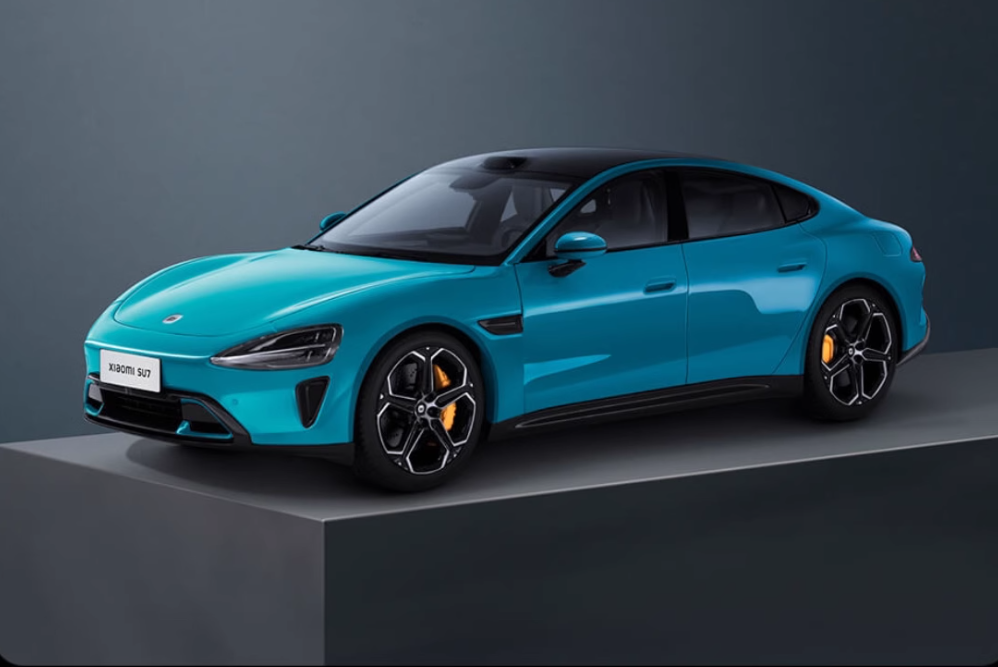 1:18 Scale 28CM Xiaomi Original Factory SU7 Car Vehicle Sedan