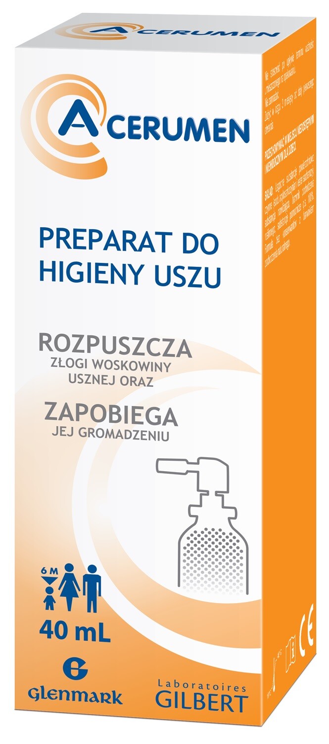 GLENMARK A-Cerumen Ohrhygiene-Spray 40ml Reinigung & Pflege