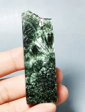 Natural Beautiful Seraphinite Stone Quartz Freeform Reiki Healing