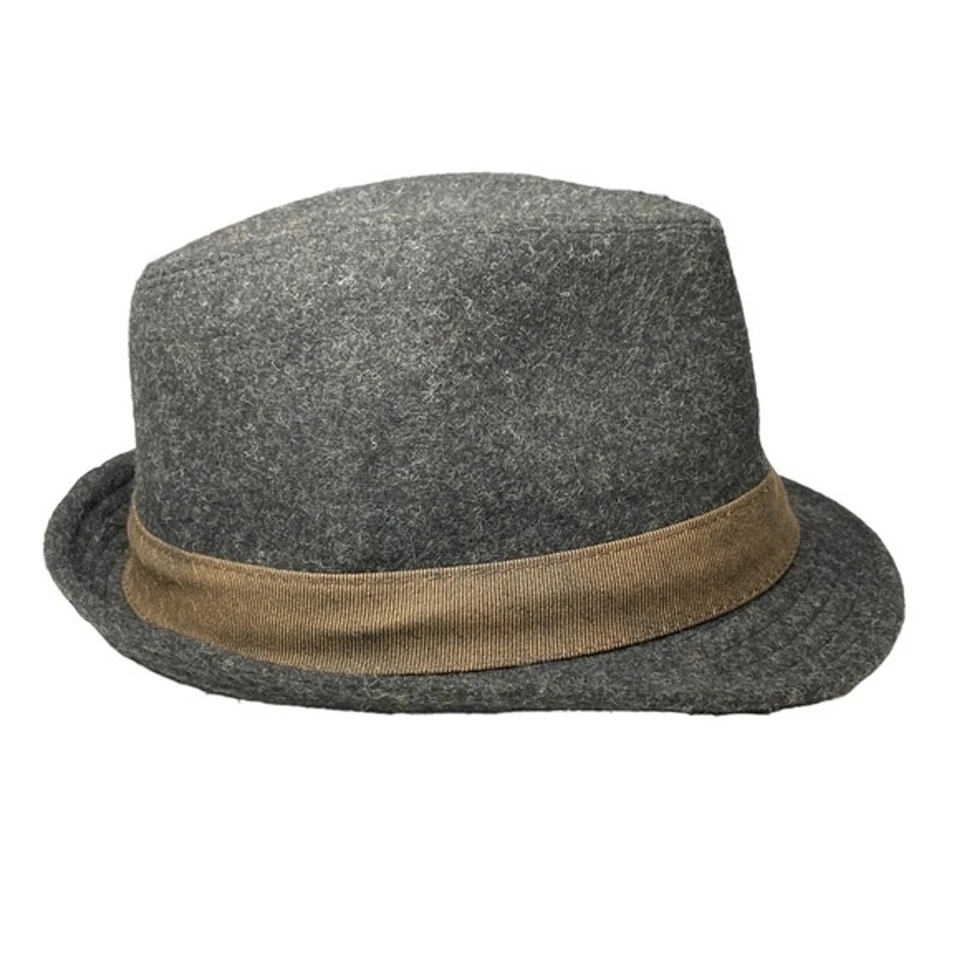 Mezcla de lana marrón tostado Stetson Fedora 7 1/2 para hombre Foto 4 de 4