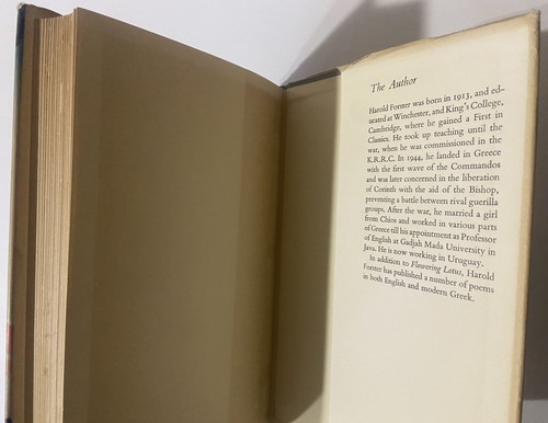 Flowering Lotus: A View Of Java by Harold Forster (1959 2nd Hardcover) - Bild 13 von 13