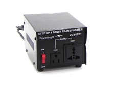 Power Bright VC-500W Step Up  Down Transformer