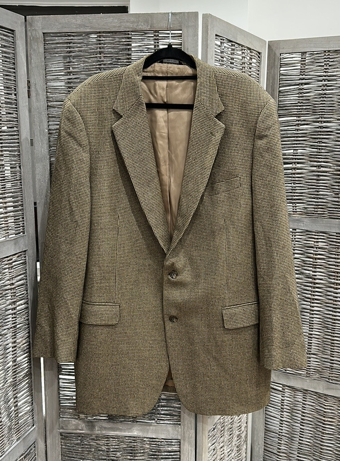 Loro Piana for Brooks Brothers 100% Wool Sport Fabric Rain System
