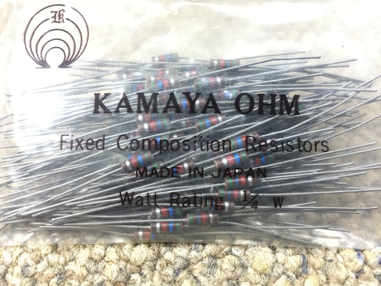 Pack of Kamaya 5.6k Ohm 1/4W Carbon Composite Resistor 100 Pcs eBay