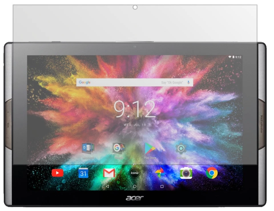 2x Pellicola per Acer Iconia Tab 10 A3-A50 Protettiva Protezione Schermo - Immagine 2 di 4