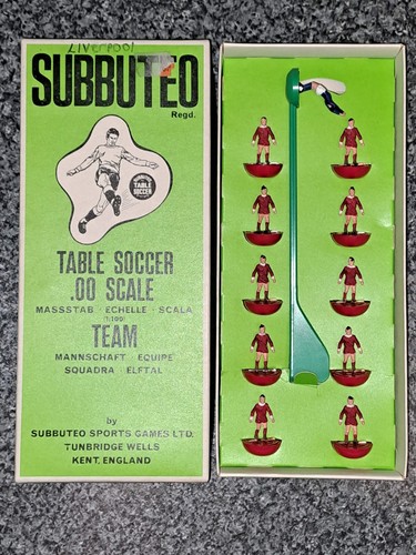 Subbuteo - Boîte C100 HW Équipe Poids Lourds - Années 70 - Liverpool - Rare