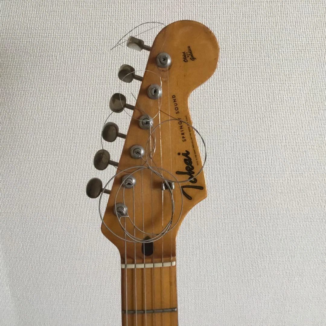 Tokai electric guitar springy sound Stratocaster black from Japan
