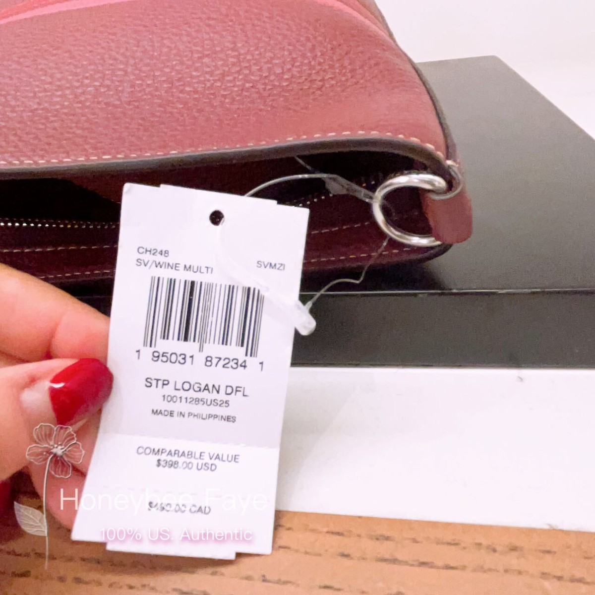NWT Coach Logan Duffle With Coach Stripe CH248 | eBay