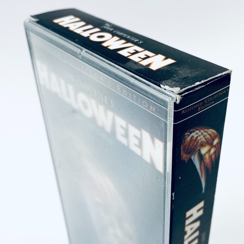 Halloween Movie VHS Restored Collector's Edition Lenticular Cover Full Frame THX - Picture 5 of 7