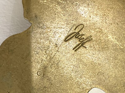 Joseff of Hollywood ネックレス Turban Man Vintage Joseff of Hollywood Rare Turban Man Necklace Signed