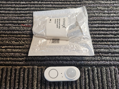 (QTY 10) Intrinsix Eco Sensor IX-NLCPT-PIR-I 12VDC 10mA, White