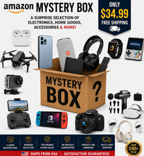 Amazon Mystery Box Large Liquidation Box Electronics Home Goods Free Ship Amazon Mystery Box Large Liquidation Box Electronics Home Goods Free Ship