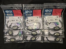 Lot Of 9 - New Tripp Lite USB to PS/2 Adapter - Keyboard -Mouse B015-000 