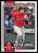 2026 Topps Series 1 Celebration Kristian Campbell Future Stars #125 Red Sox