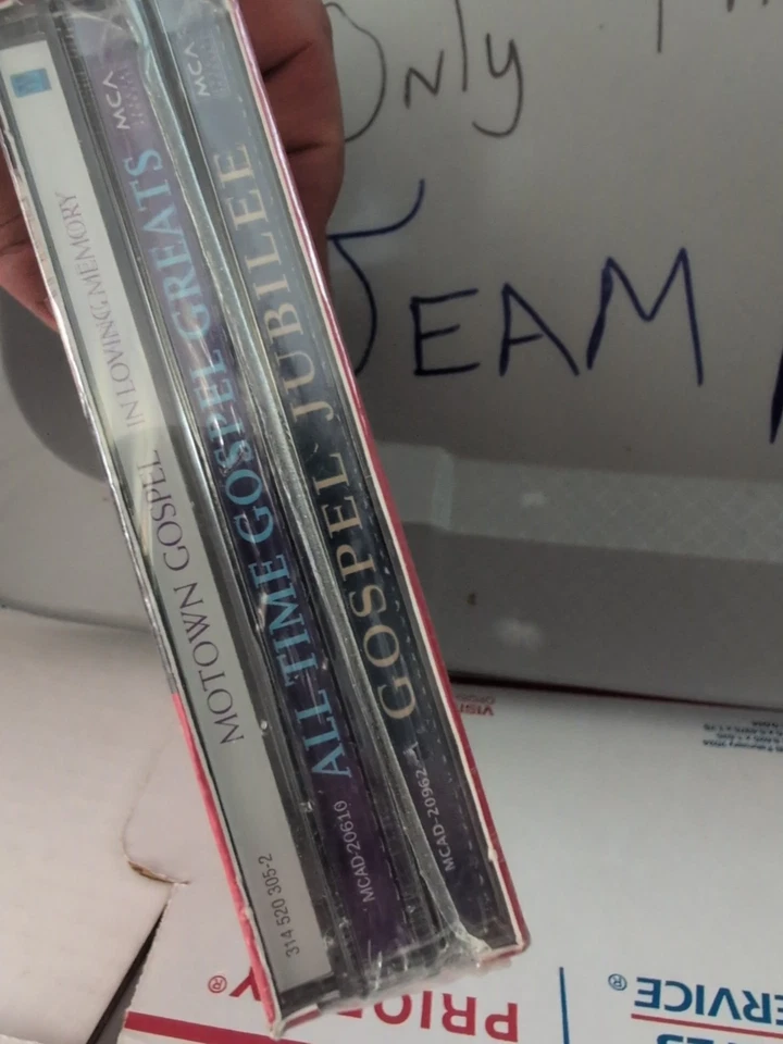 Treasury of Gospel CD Box Set Motown Gospels Gospel Greats Jubilee Sealed #162L Foto 4 de 4