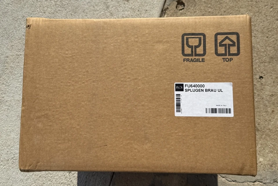 NEW - Flos Splügen Bräu Pendant Lamp and Chrome Lightbulb - Brand new in box! - Image 2 of 4