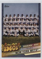 2020 Topps Decades Best Teams Blue New York Mets #DB-30 0u0