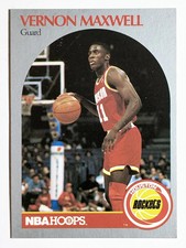 1990-91 Hoops #126 Vernon Maxwell