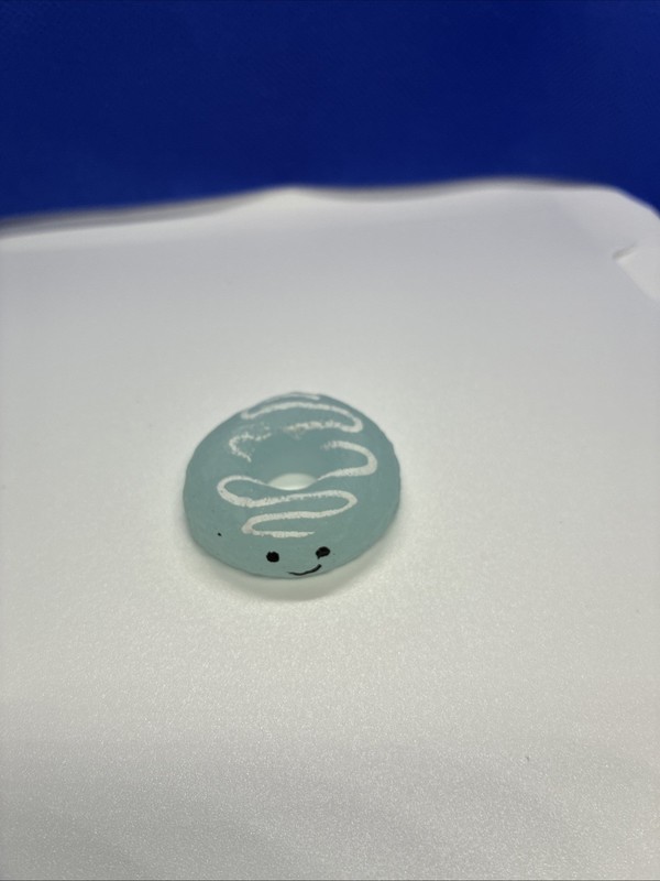 Little Blue Doughnut Squishy