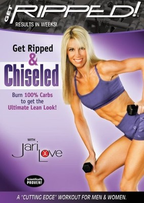 Get Ripped! with Jari Love: Get Ripped & Chiseled (DVD) NEW