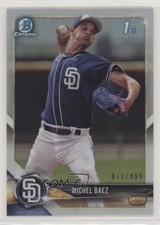 2018 Bowman Chrome Prospects Refractor 472/499 Michel Baez #BCP67 0q0m