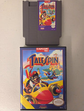 TaleSpin NES w/case Tested, Authentic