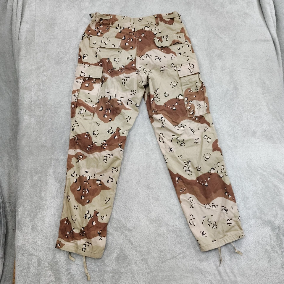 Pantalones militares vintage de Estados Unidos para hombre camuflaje con chispas de chocolate 3 colores tormenta del desierto Foto 2 de 4