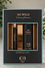Coffret Parfum Homme SO WILD Eau de Parfum 35ml + Gel Douche 250ml Cadeau
