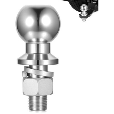 Kugelkopf Anhängerkupplung 3,5T 50mm für Traktor ATV Rasentraktor Edelstahl