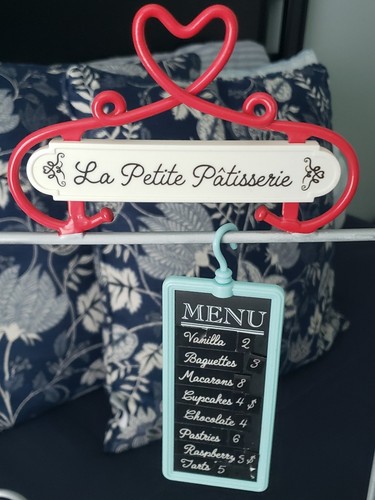 2015 American Girl La Petite Patisserie Bakery Cart + Accessories NICE - Picture 2 of 14