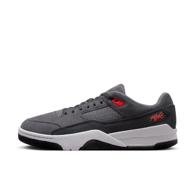 Air Jordan Flight Court Grey Infrared Retro Sneaker HF3255-003 Men's Size
