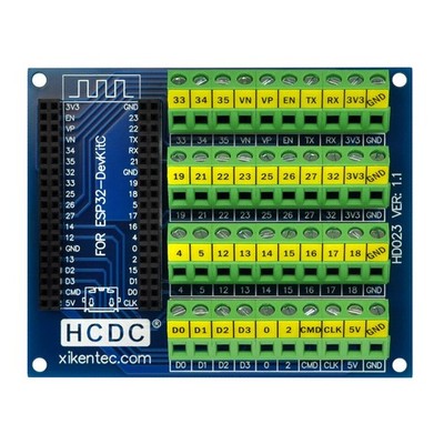 Screw Terminal Block Breakout Module Board ESP32DevKitC Expansion Shield