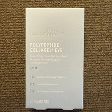 HydroPeptide Polypeptide Collagel  Line Lifting Hydrogel Eye Masks 8 Treatments