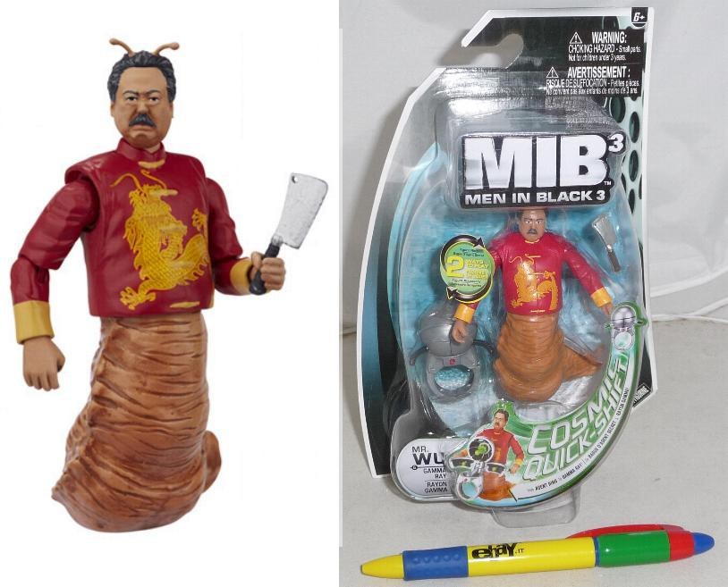 MEN IN BLACK 3 Actionfigur 10cm Mr WU Alien MIB Original JAKKS 4090₽