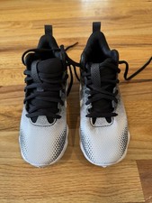 Football Cleats Under Armour Size 11K Art3026344-001 Black White
